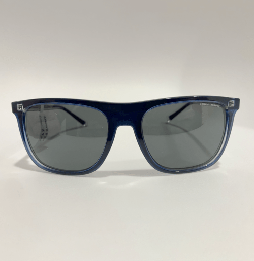 Armani Exchange Grey Square Men's Sunglasses